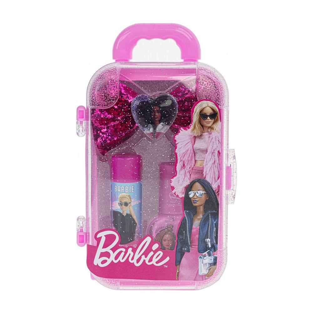 Townley Girl Barbie Nail Polish & Lip Balm Set (3 Pieces)