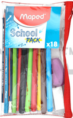 Maped School 18Pcs Set