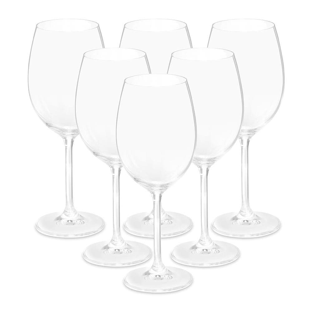 Bohemia 6-Piece Colibri White Wine Glass Set, Clear - 450Ml
