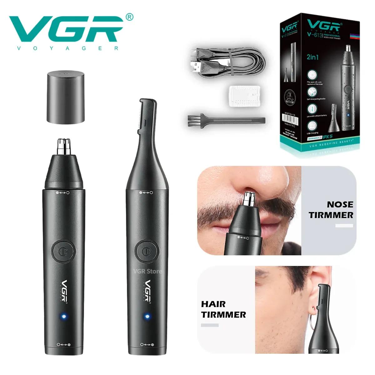 Vgr V-613 2 In 1 Professional Nose & Hair Trimmer