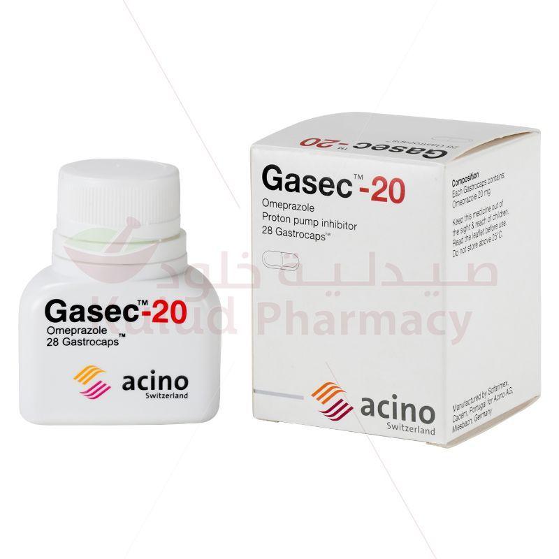 Gasec Gastro-Resistant Capsule 20 Mg