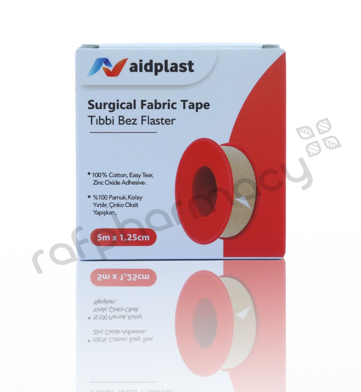 Aidplast Surgical Fabric Tape (5m x 1.25cm) (#V101, #20845)