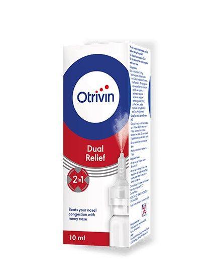 Otrivin Dual Relief Nasal Spray 10Ml 07G2