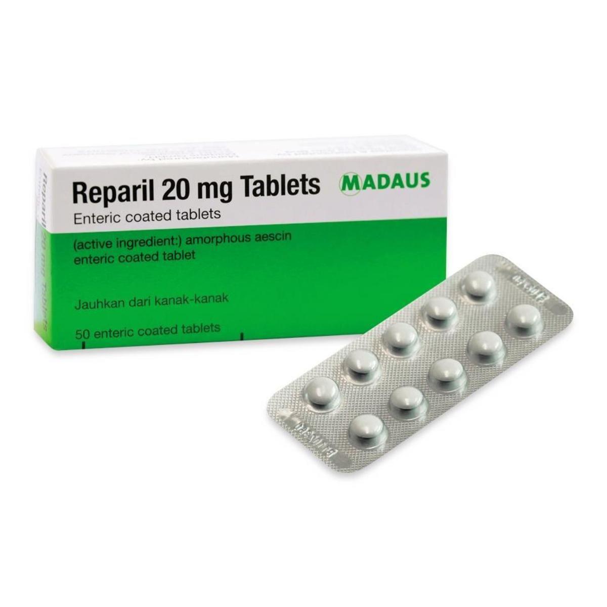 Reparil 20Mg Tab 40S