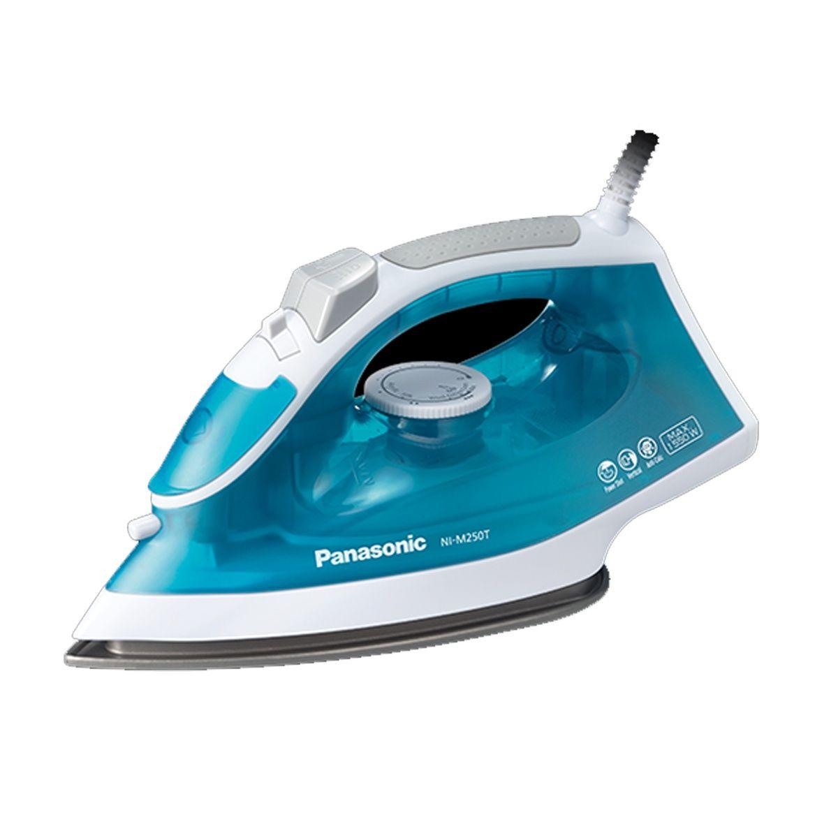 Panasonic Steam Iron Ni-M250Tgtm, 1550W, Blue