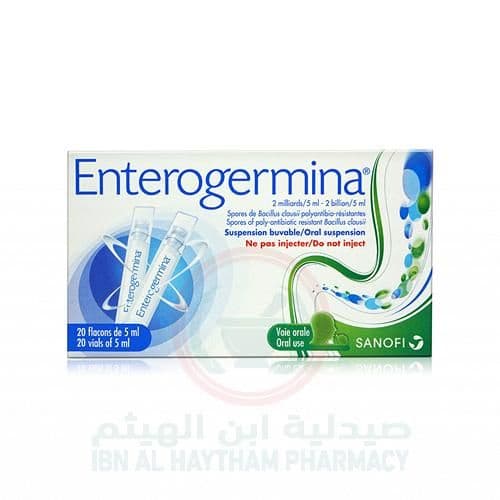 Enterogermina Oral Suspension Ampoules 5 Ml