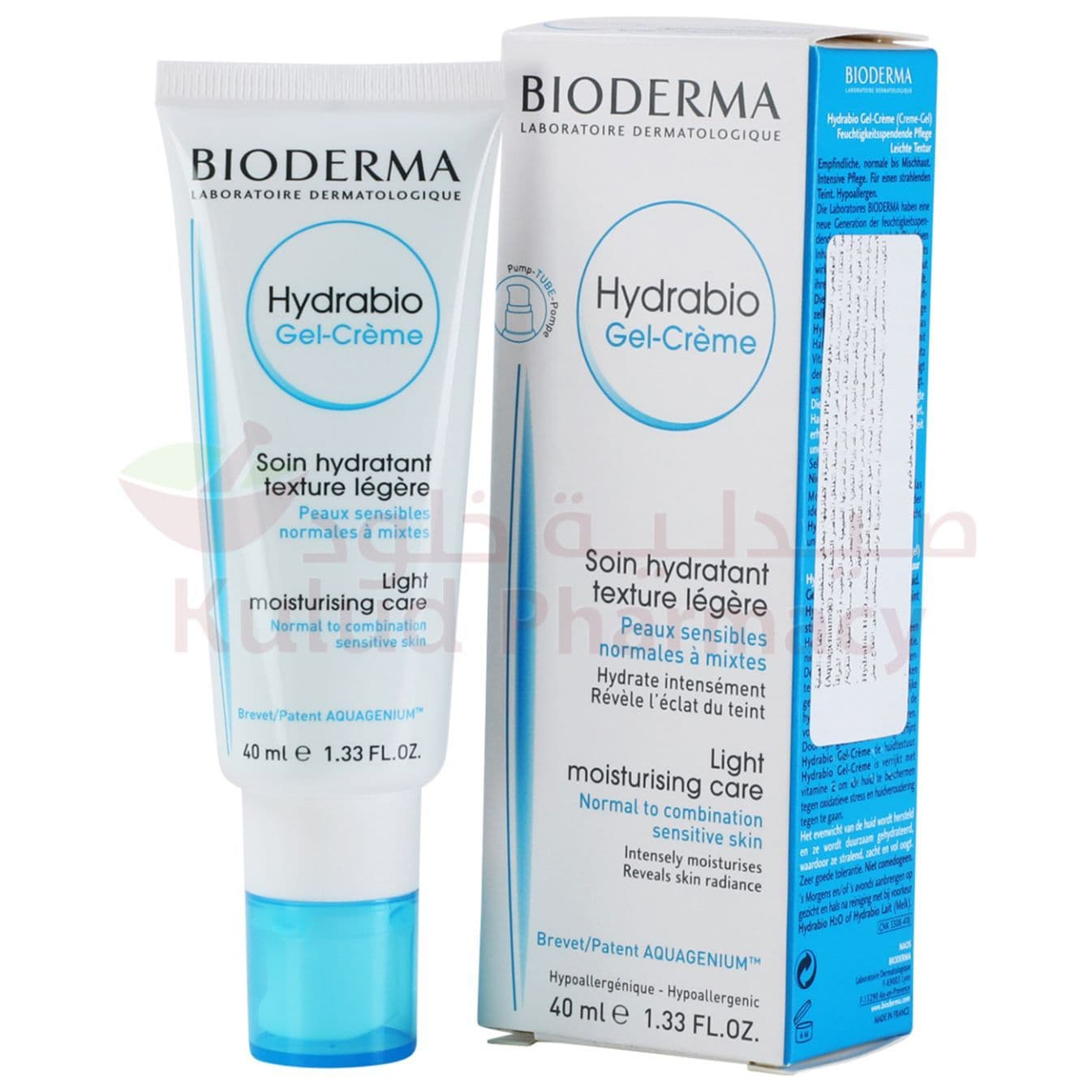 Bioderma Hydrabio Light Cream Gel  40 ML