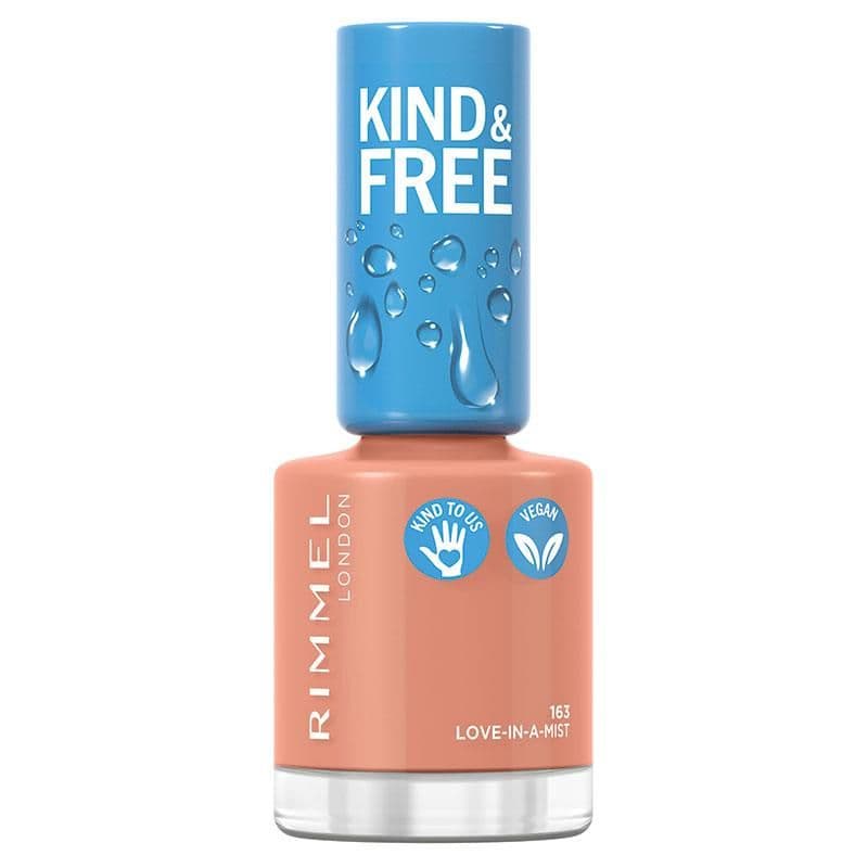 Rimmel London Kind & Free Clean Nail Polish 163 Love-In-A-Mist 8 Ml