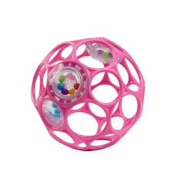 Bright Starts Oball Rattle Easy-Grasp Toy - Pink