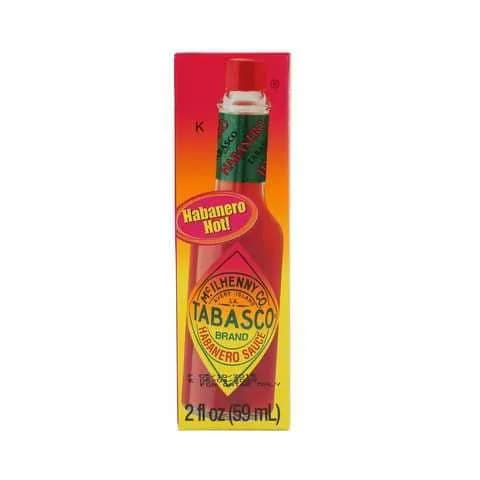 Tabasco Habanero Hot Sauce Bottle 59Ml