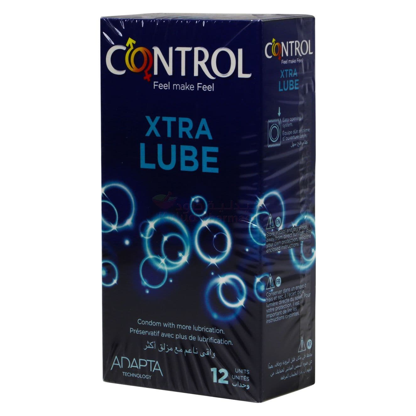 Control Extra Lube Condom  12 PC