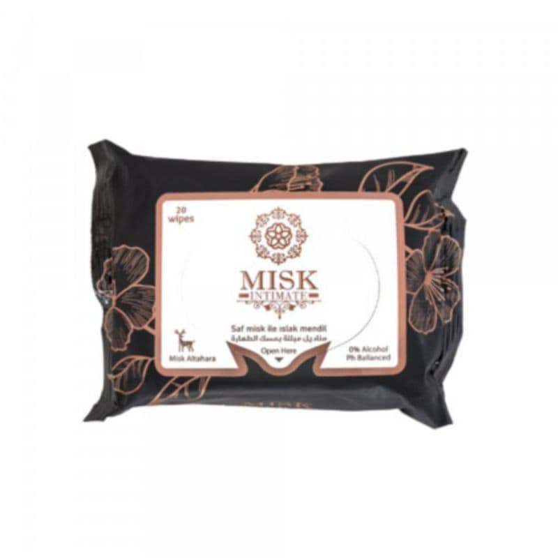 Misk Intimate Wipes 20'S 20PC