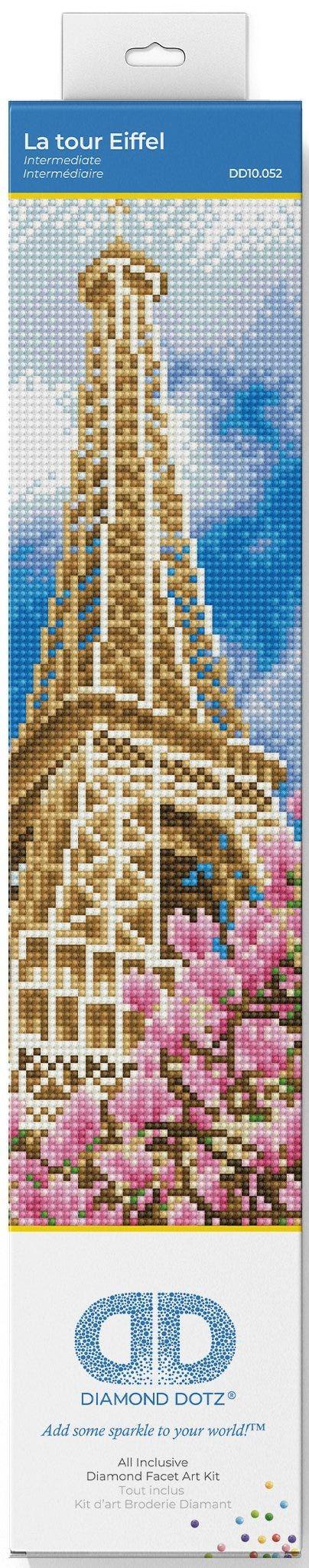 Dotting Diamond La Tour Eiffel 40.00 X 50.00 Cm