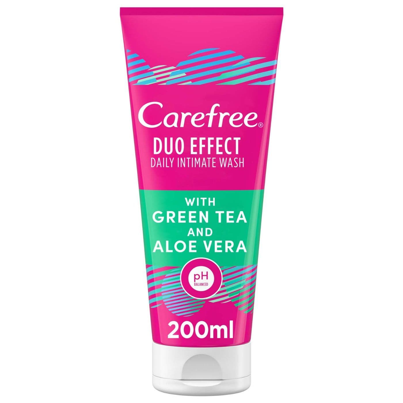 Carefree Daily Intimate Wash Green Tea/Aloe 200Ml 200ML