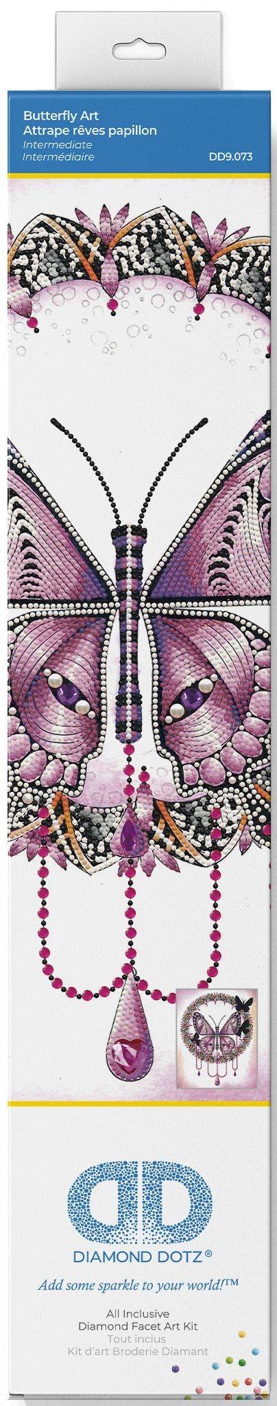 Dotting Diamond Butterfly Art 51.50 X 41.50 Cm