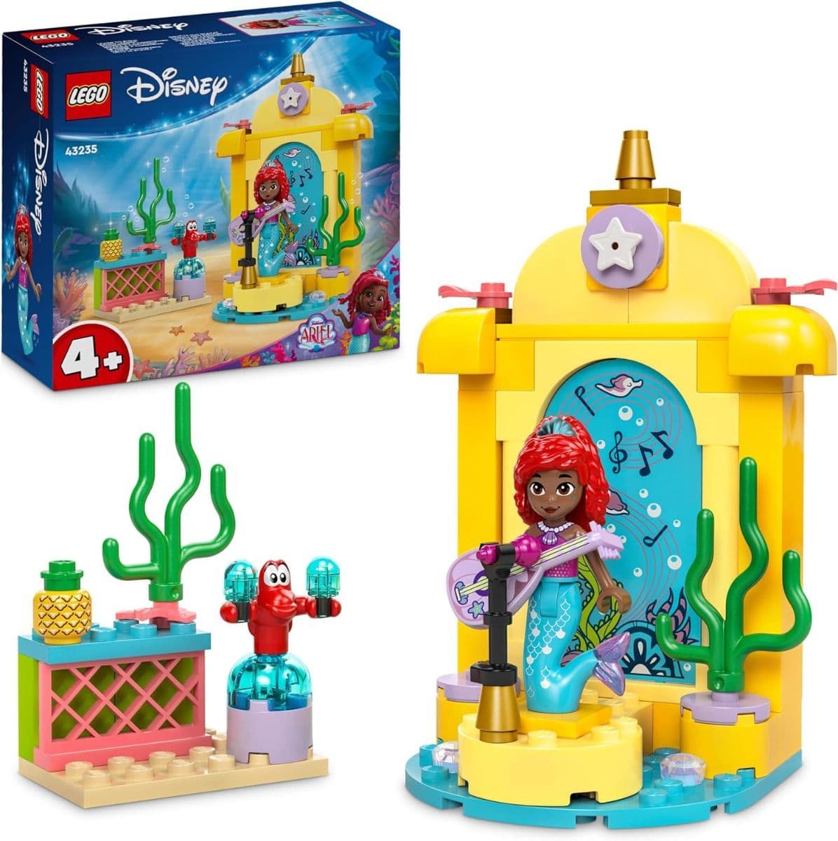 Lego Disney Ariels Music Stage 43235 With 60Pcs