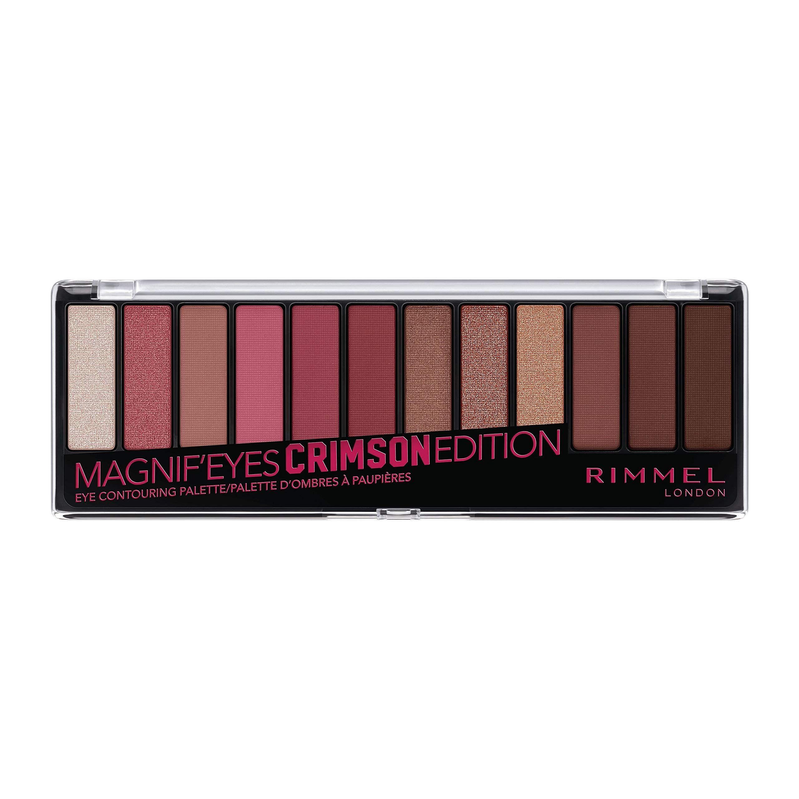 Rimmel London Magnif'Eyes Eye Contouring Palette 007 Crimson Edition 14.2 Gm