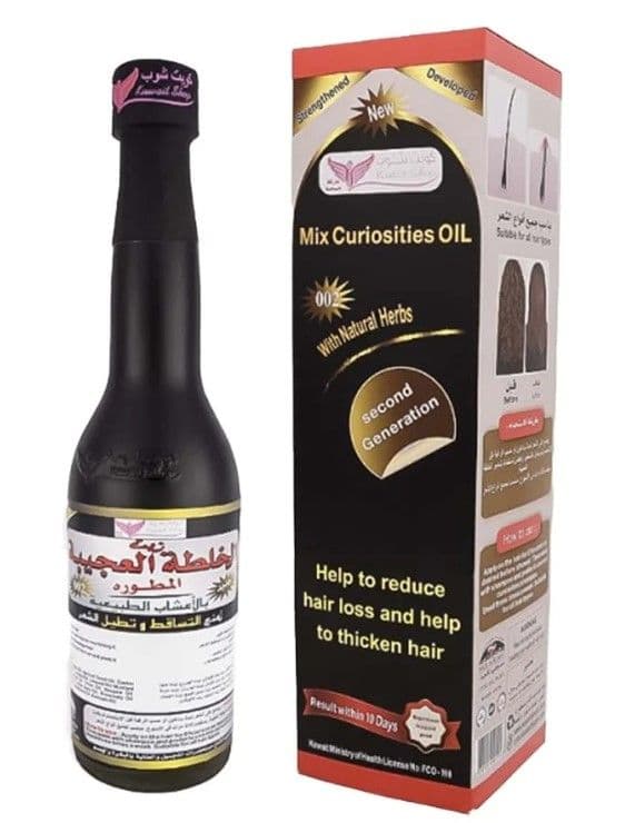 Kuwait Shop Mix Curiosities Oil 002 With Natural Herbs 450ml