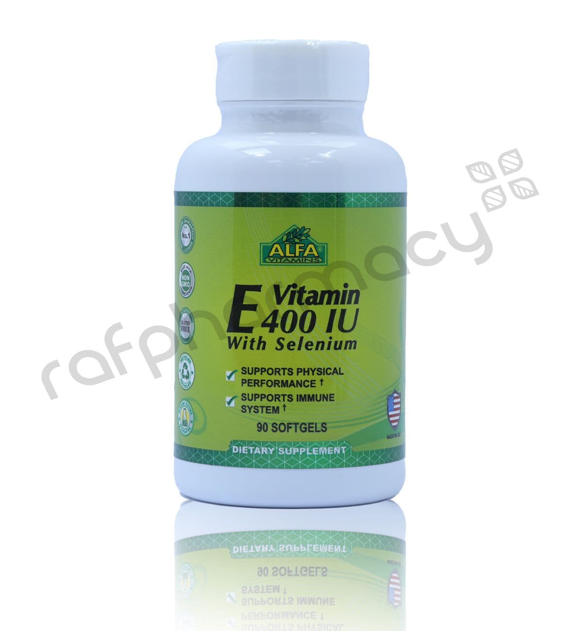 Alfa Vitamin E 400 Iu With Selenium 1X90'S