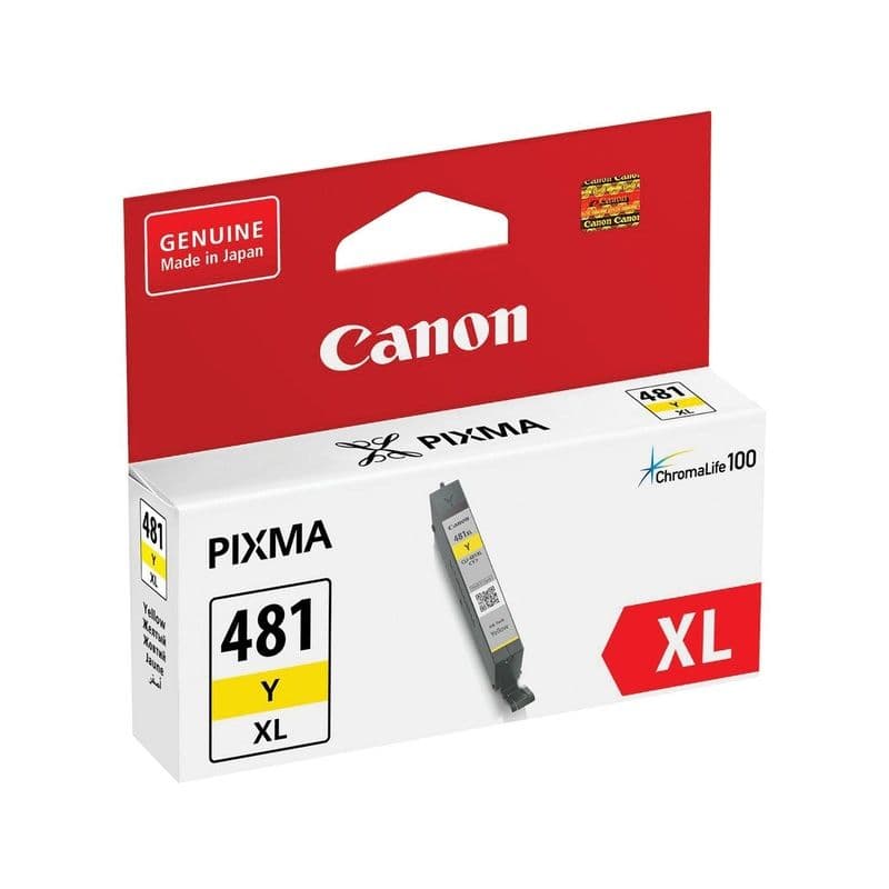 Canon Cli-481Xl High Yield Yellow Ink Cartridge
