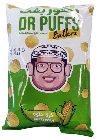 Dr Puffs Sweet Corn Snacks 20G