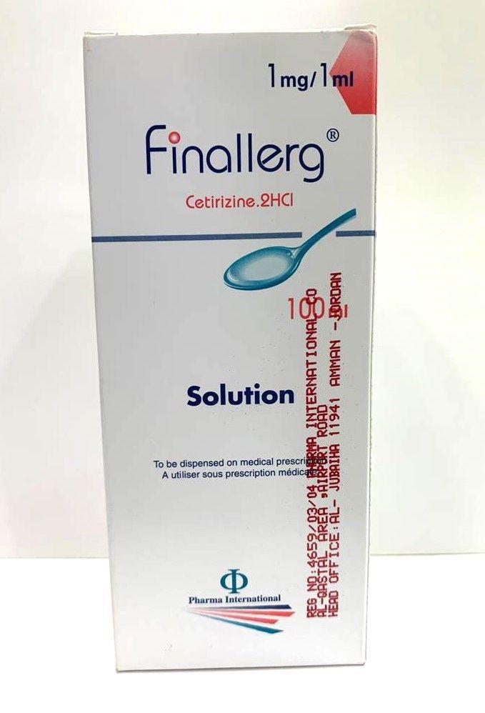 Finallerg 1Mg Syrup 100Ml