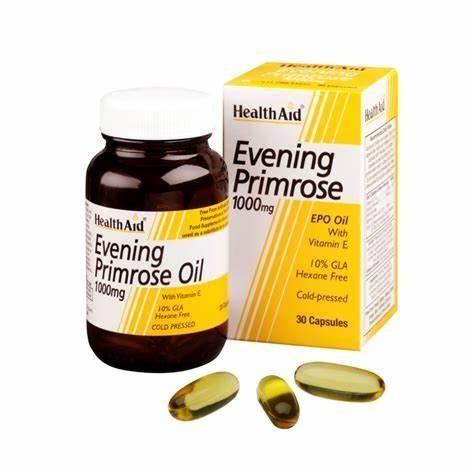 H-Aid Even.Primrose Oil 1000 W/Vit E 30'S