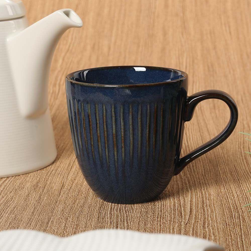 Gallery Porcelain Mug, Blue Â€“ 350 Ml