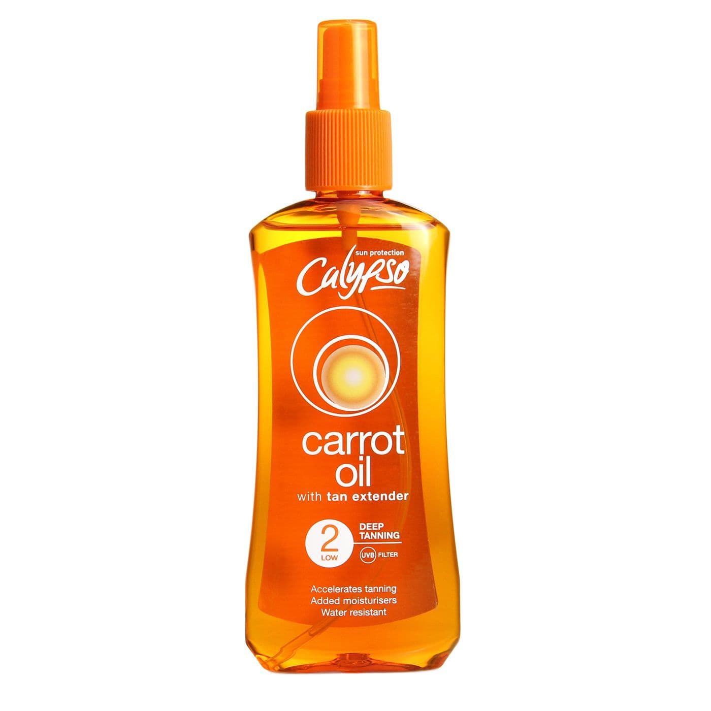 Calypso Deep Tan Carrot With Tan Extender Spf2 Oil  200 ML