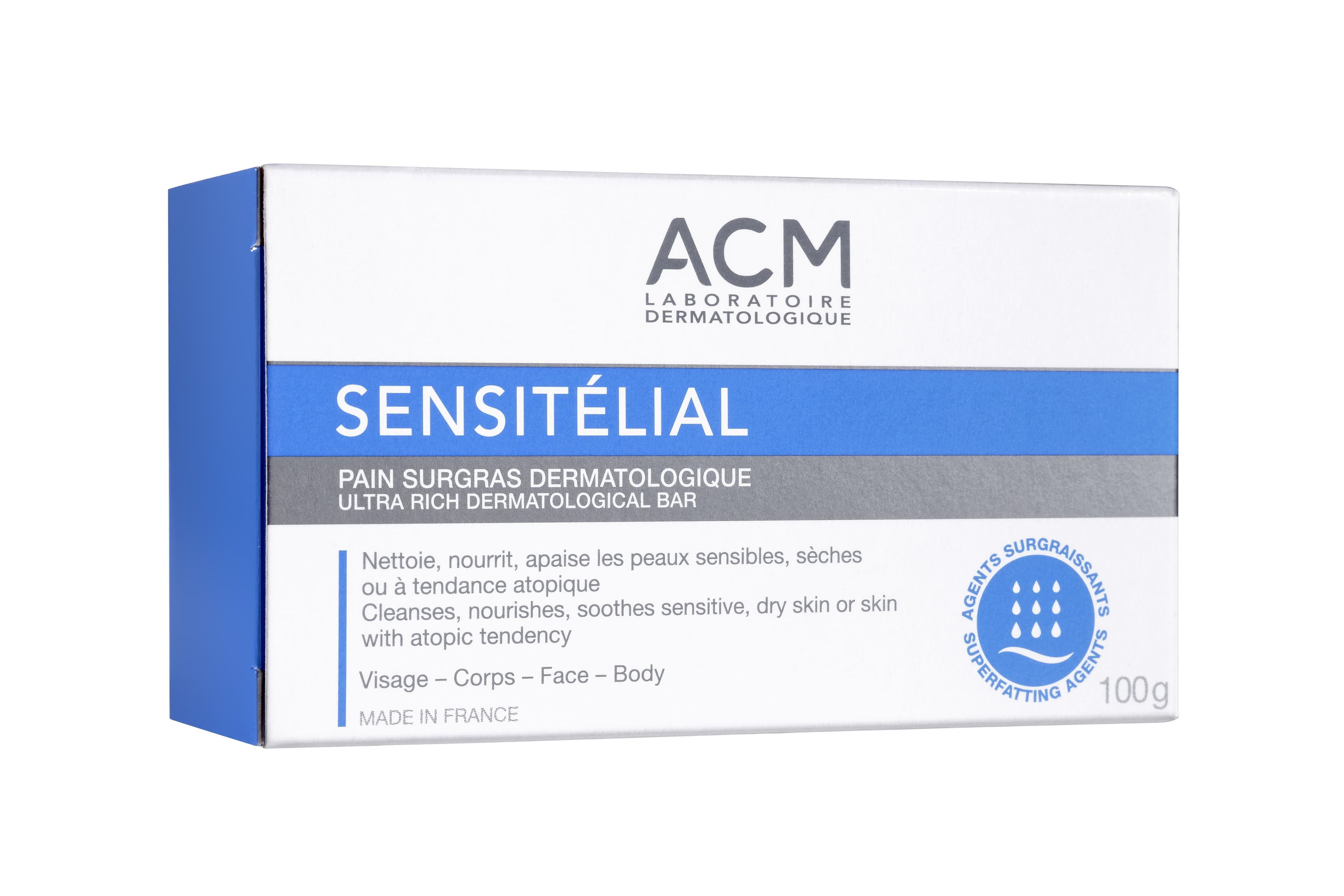 Acm Sensitelial Ultra Rich Dermatological Bar 100ML