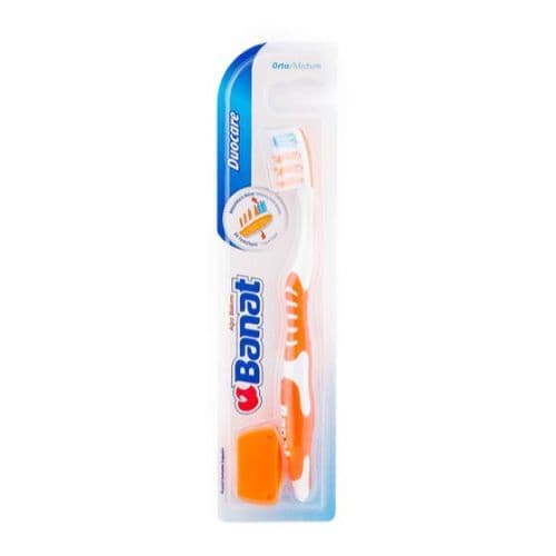 Banat Duocare Medium Toothbrush  1 PC