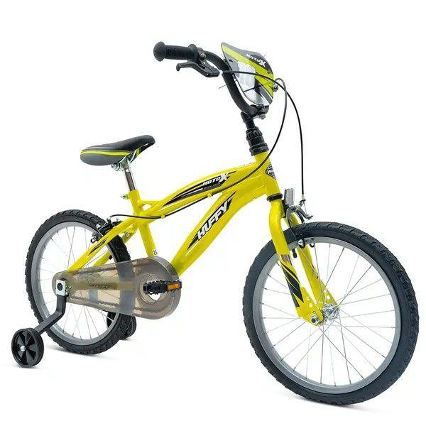 Huffy Moto X 18" B Bike Yellow