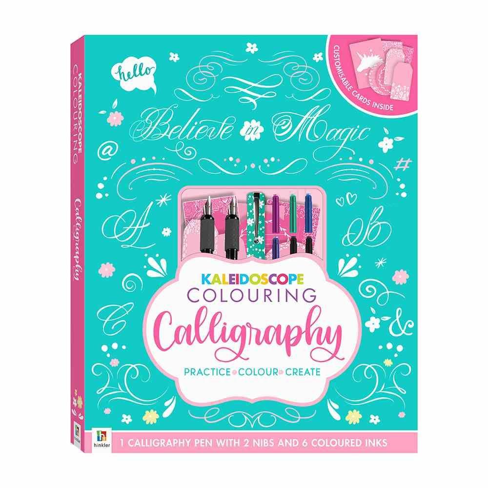 Hinkler Kaleidoscope Calligraphy Coloring Kit