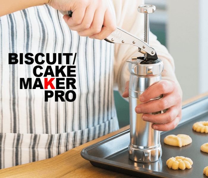 Biscuit And Cake Maker Pro - 14 Pcs