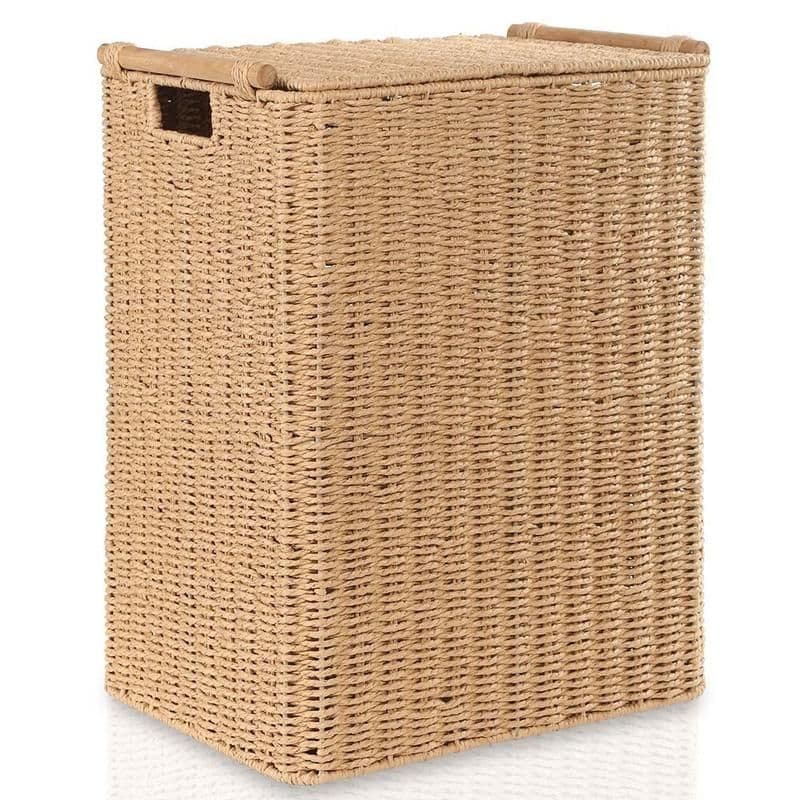 Anwy Hamper With Handles, Natural - 57 Cms
