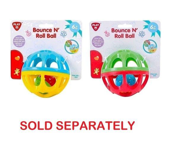 Playgo Bounce N' Roll Ball - 2 Assorted