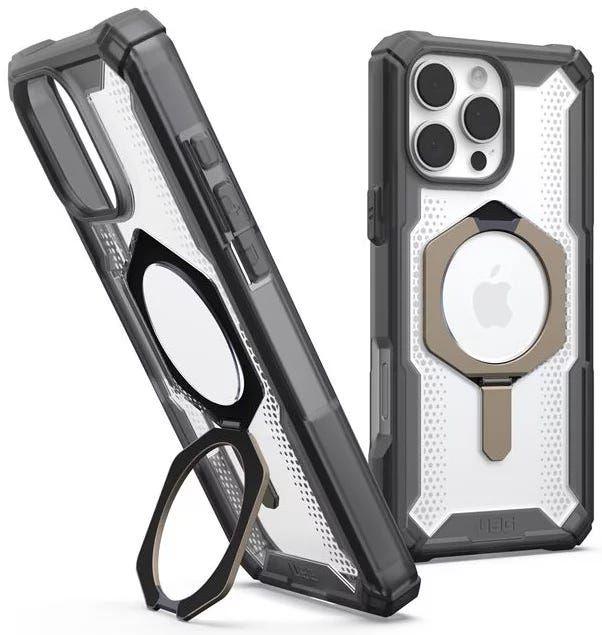 Uag Plasma Xte Magsafe Iphone 16 Pro Max Ash/Titanium,Integrated Kickstand,Multiple Customizable Vi