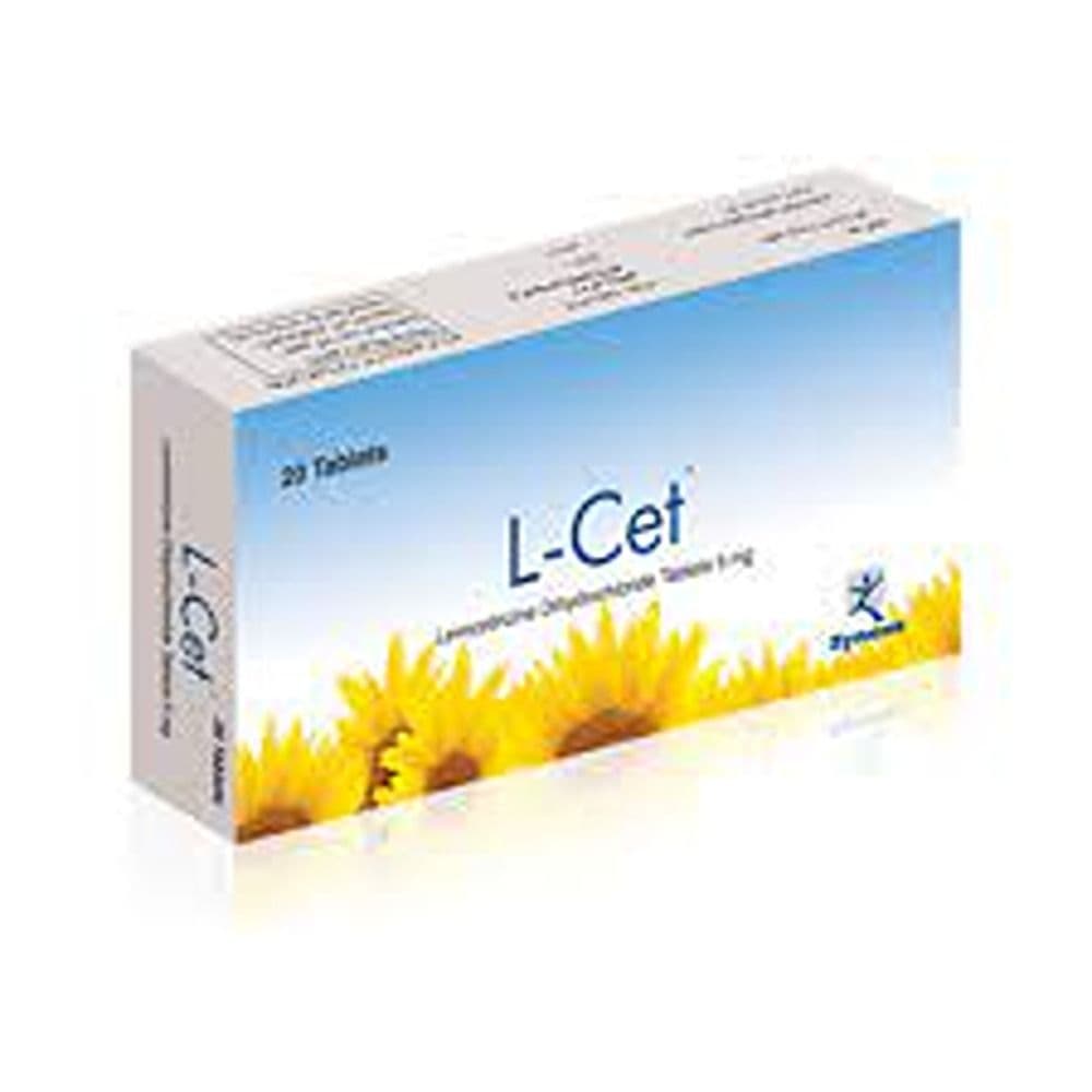 L Cet 20 Tablets