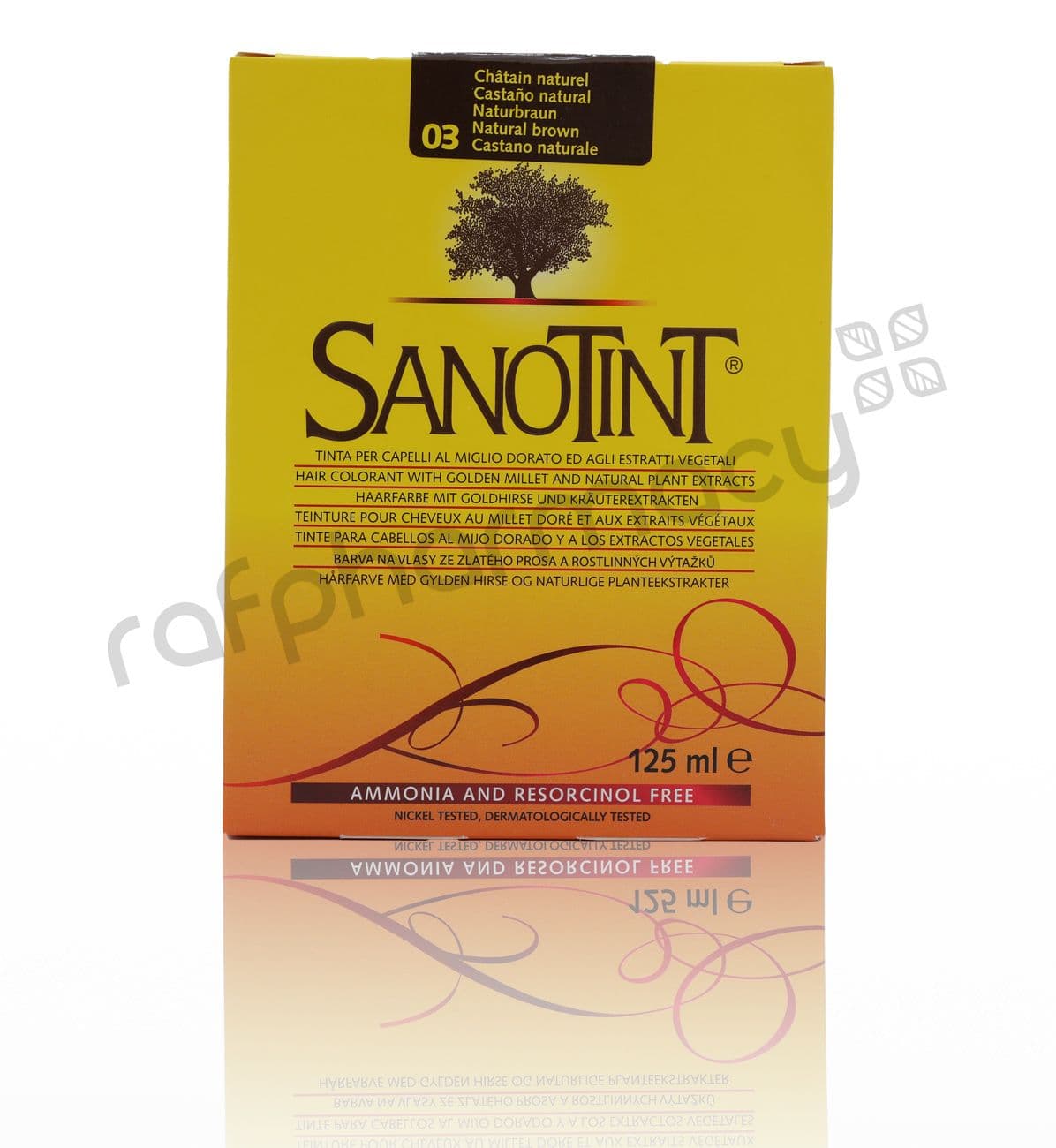 Sanotint 03 Natural Brown Hair Colour 125Ml#80003