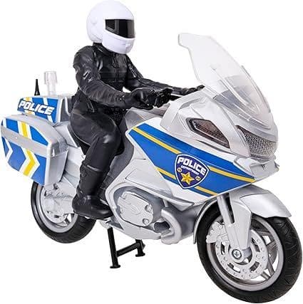 Teamsterz Mighty Machines Police Motorbike
