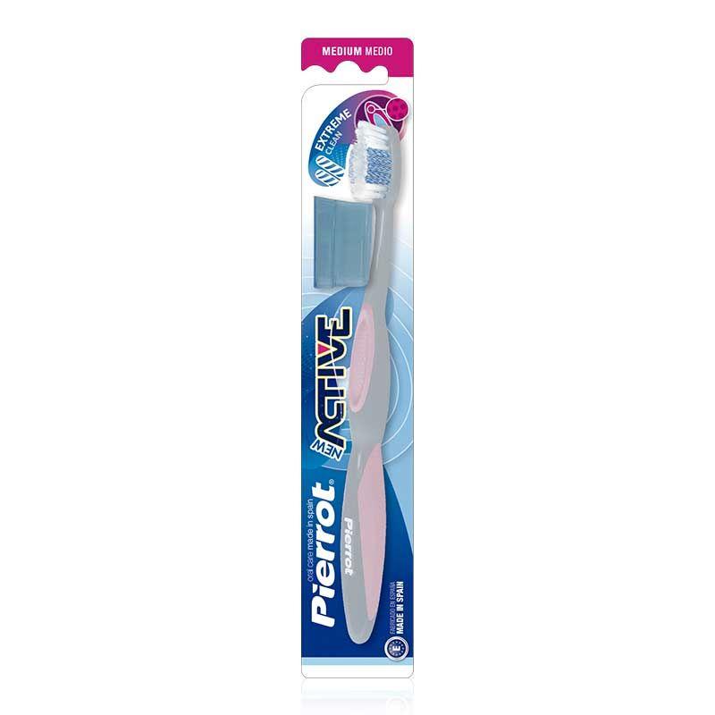 Pierrot New Active Toothbrush Medium-37 (Buy 2 Get 1 Free)