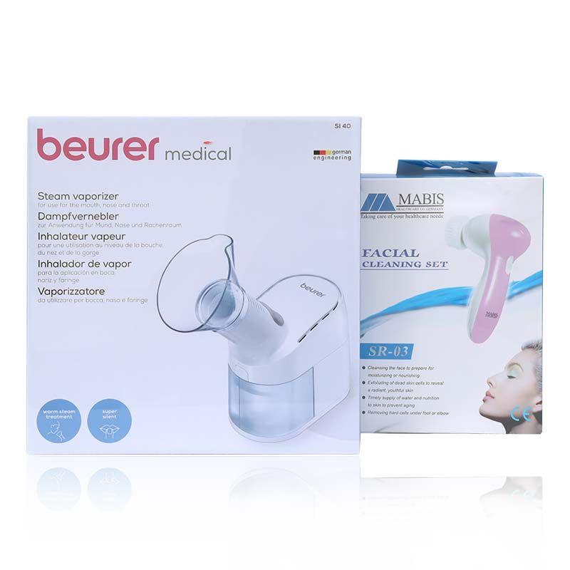 Beurer Si40 Steam Vaporizer + Sr03 Facial Cleansing Set