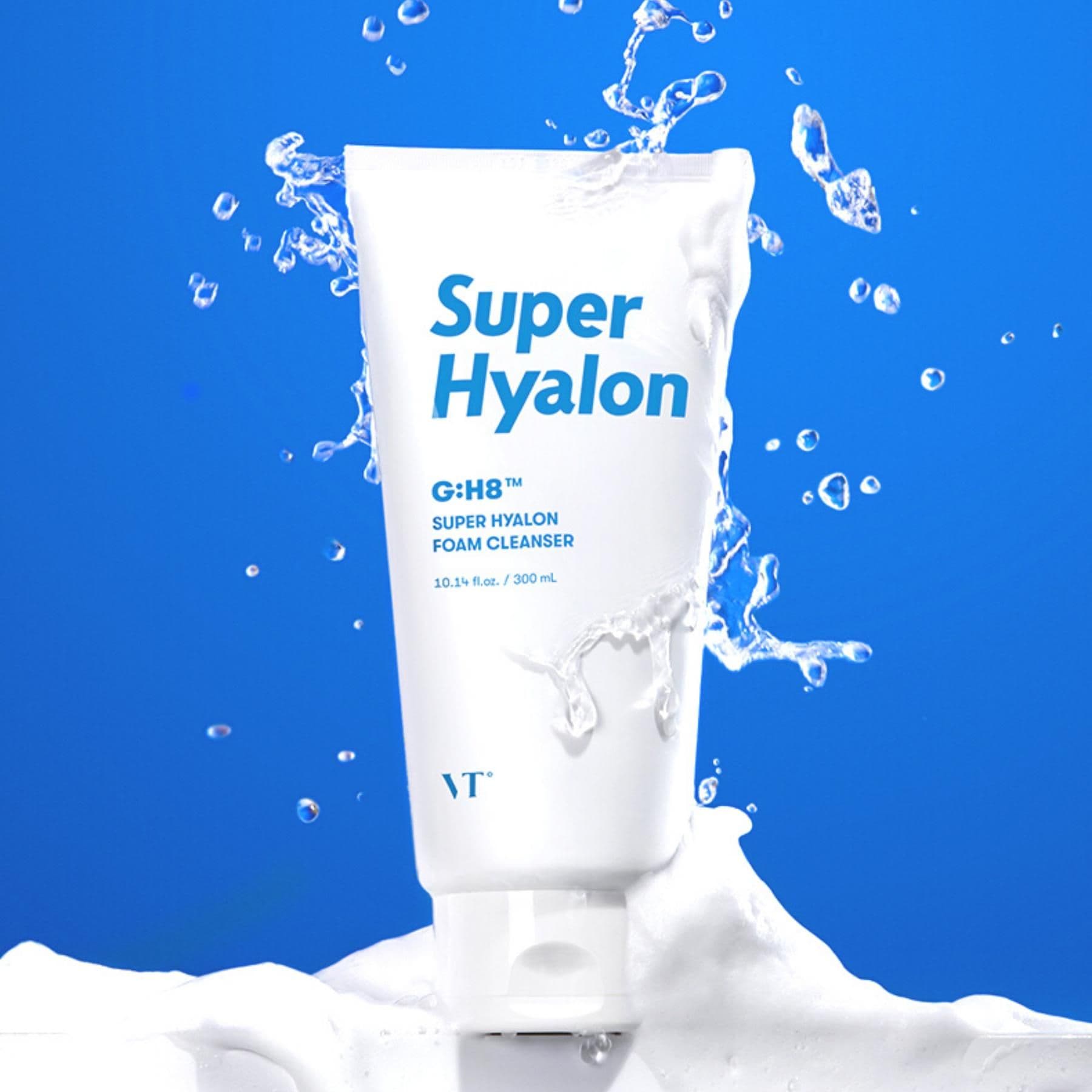 Vt Super Hyalon G:H8 Foam Cleanser 300Ml No.12758