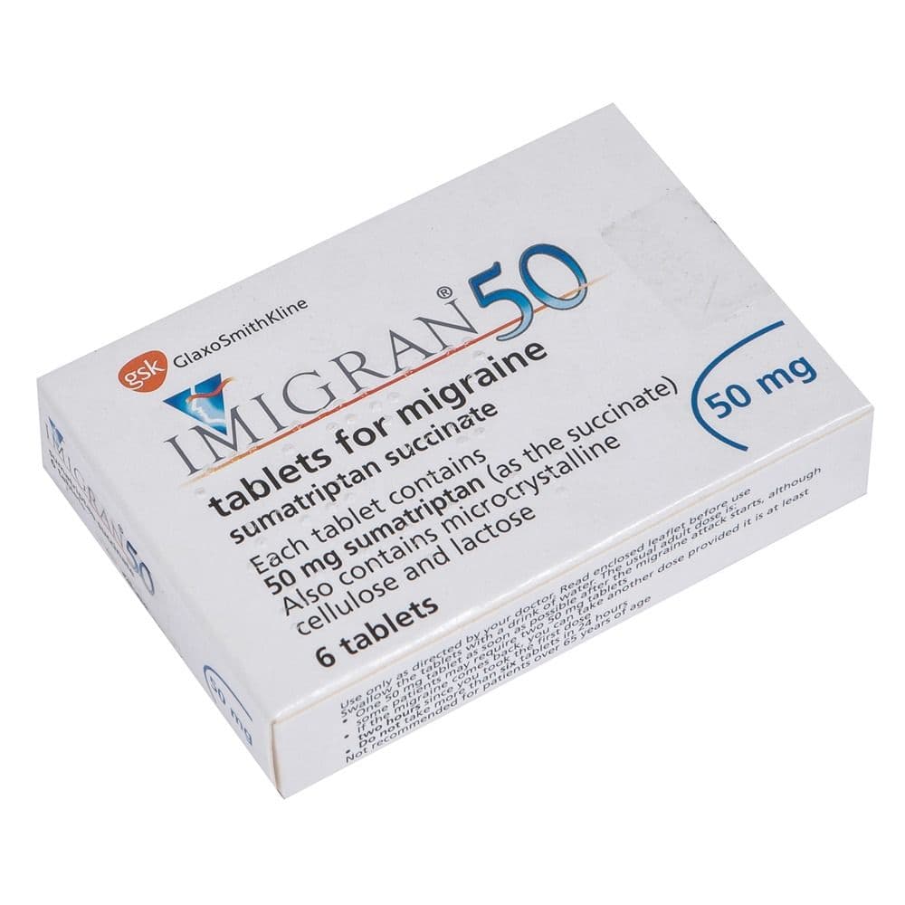 Imigran 50 Mg 6 Tab