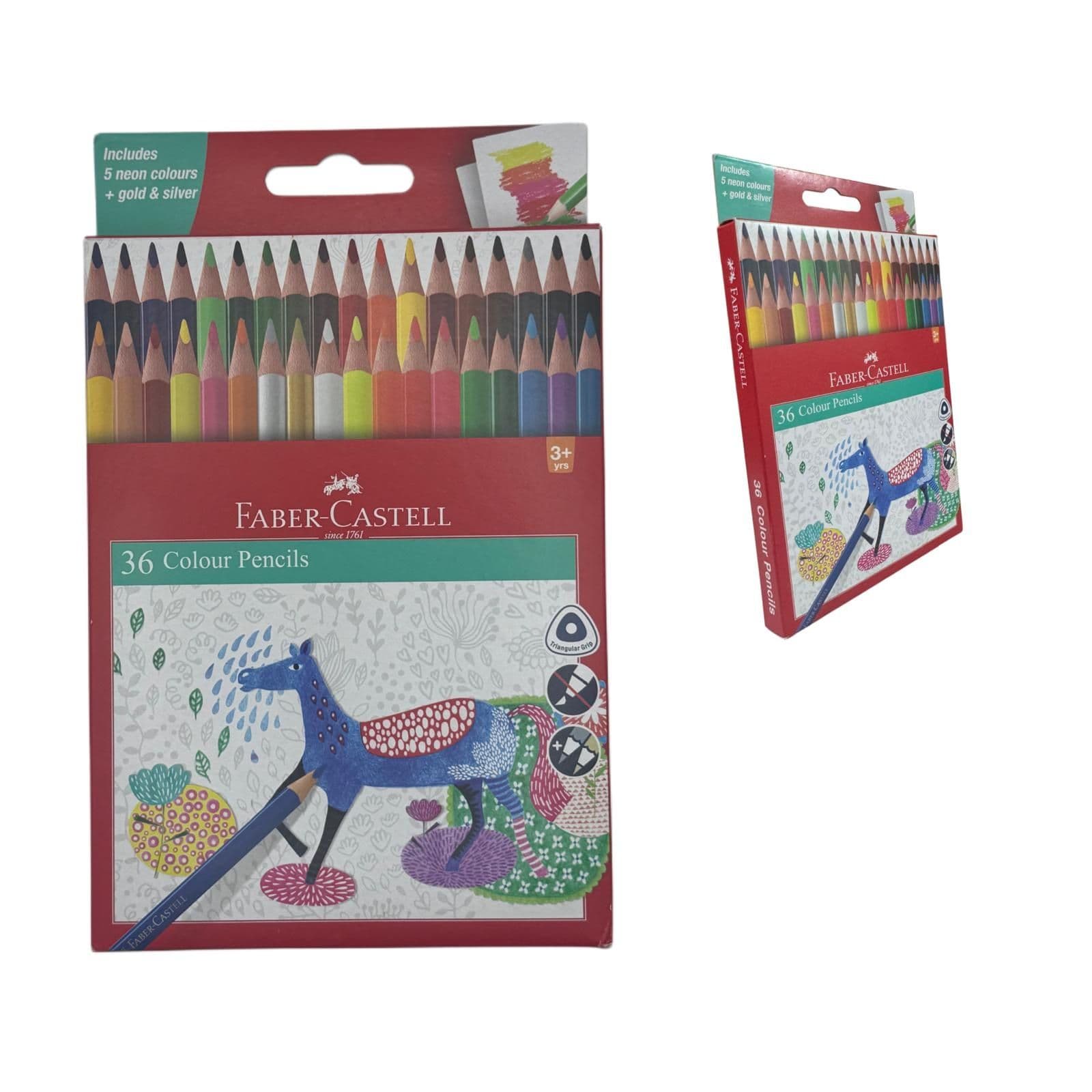 Faber-Castell Colour Pencils Set (36 Colors)
