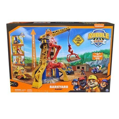 Paw Patrol Rubble & Crew Bark Yard Crane Tower