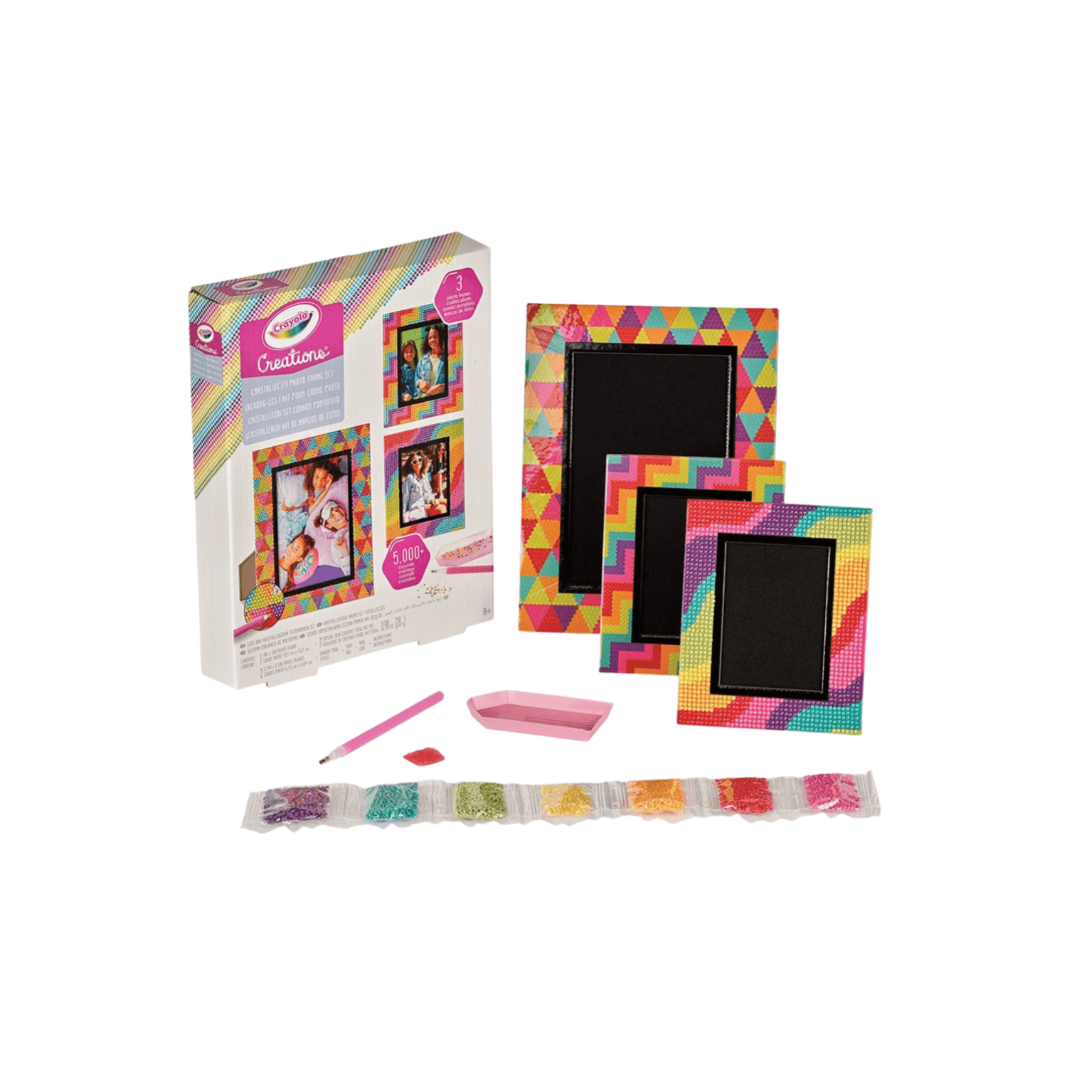 Crayola Creations Crystalize It! Photo Frame Kit