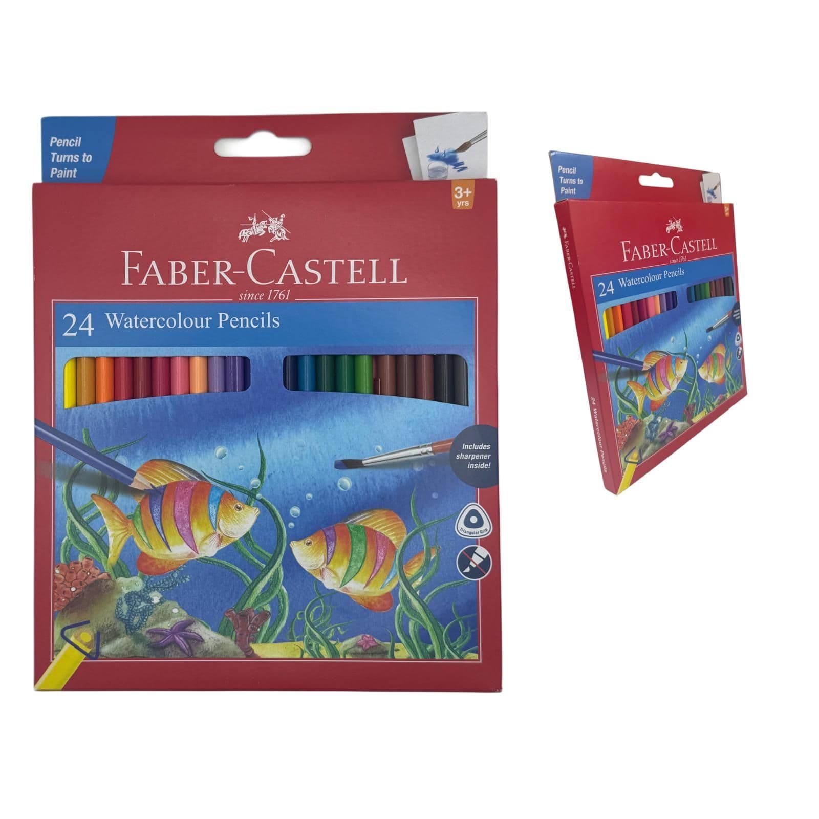 Faber-Castell Water Colour Pencils Set (24 Pencils)
