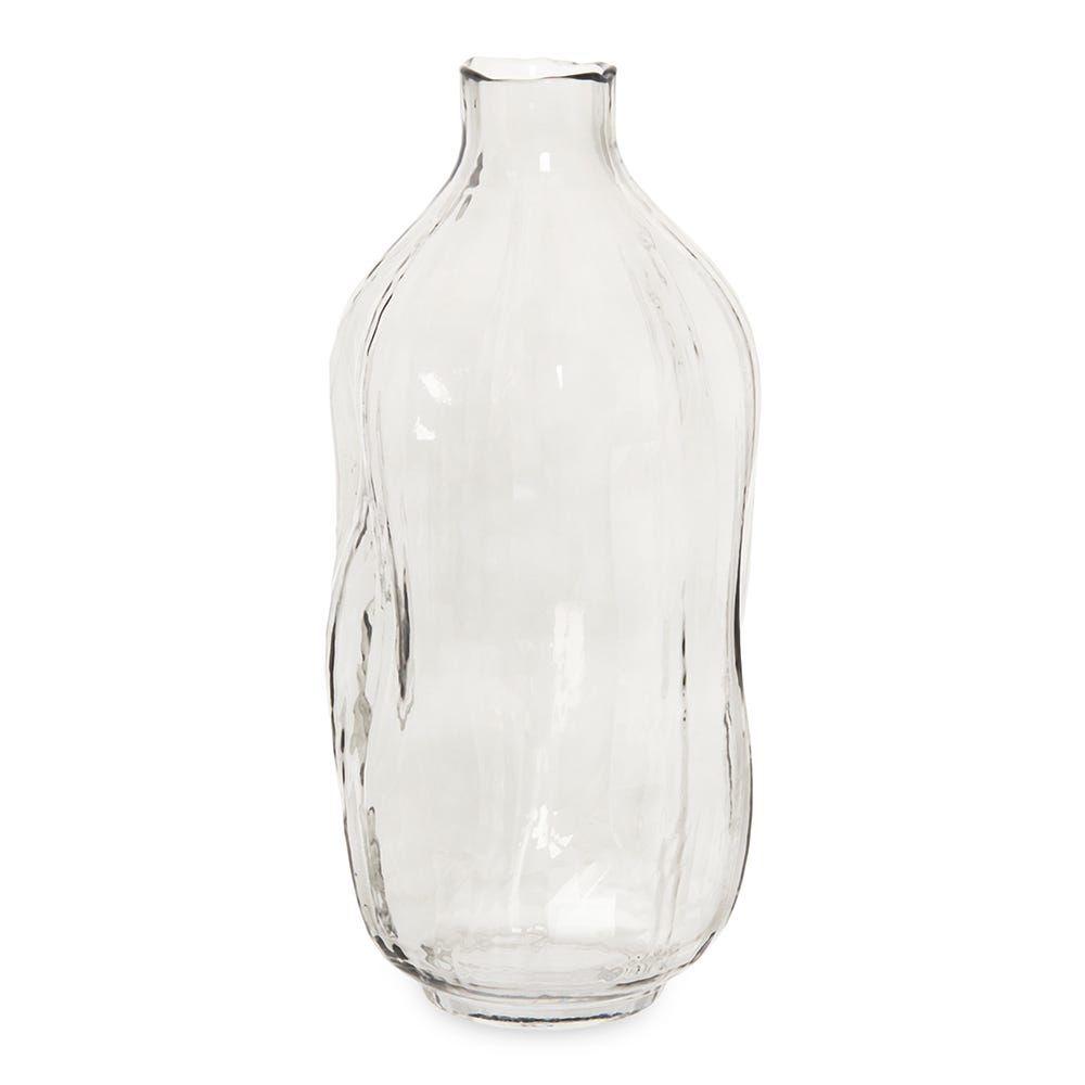 Utop Glass Vase, Grey