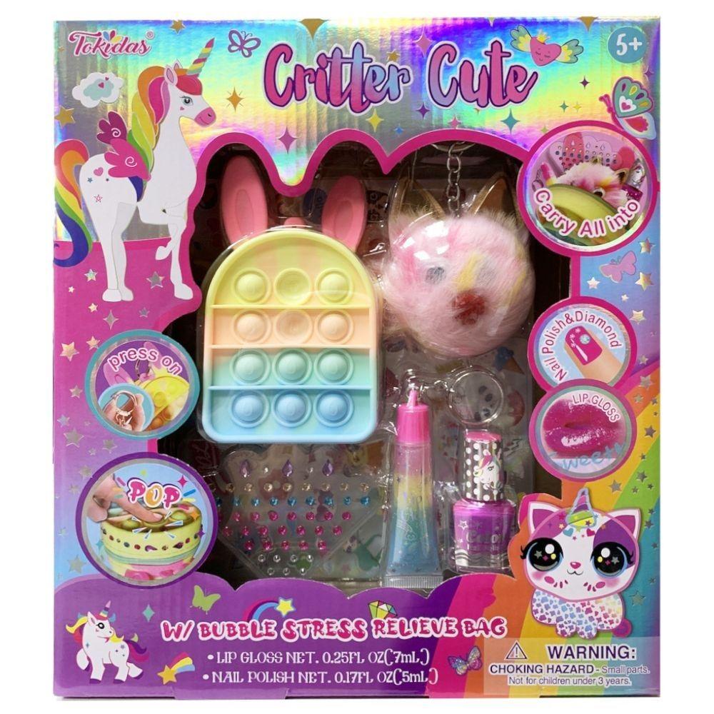 Tokidas Critter Cute With Bubble Stress Relieve Bag